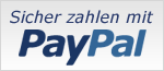 PayPal-Logo “Sicher zahlen“